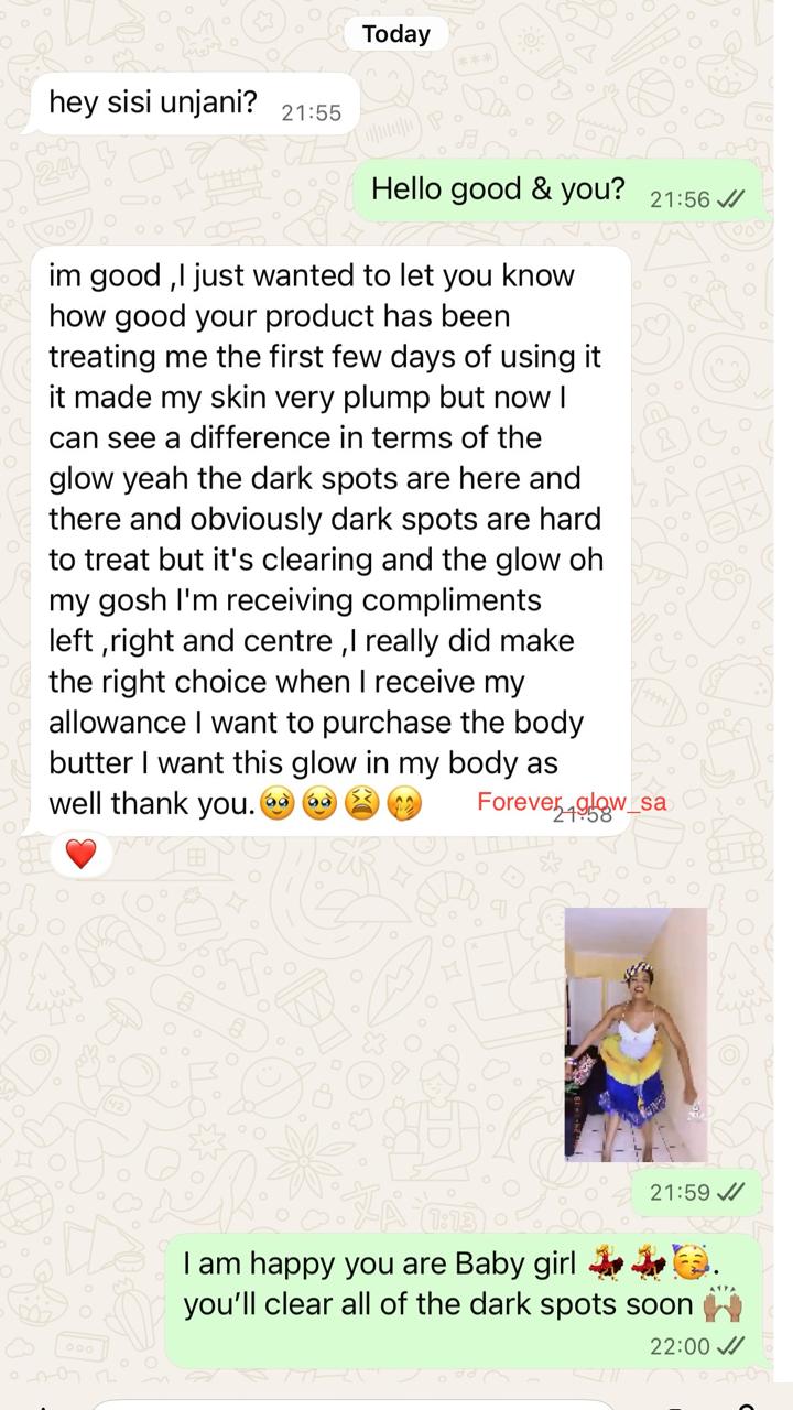 Client WhatsApp review 1